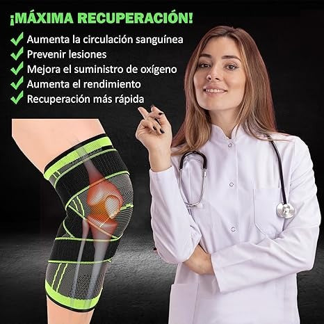 Rodillera de Compresión Ajustable