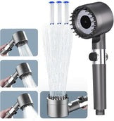 Ducha Filtrante 3 en 1 | Presión Alta + Masaje Relajante + Purificación del Agua