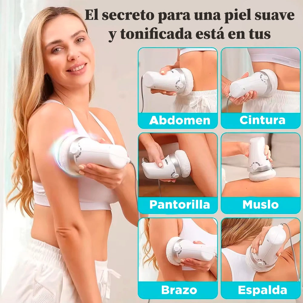 Masajeador Corporal Eléctrico 5 en 1 | Anticelulitis y Reafirmante